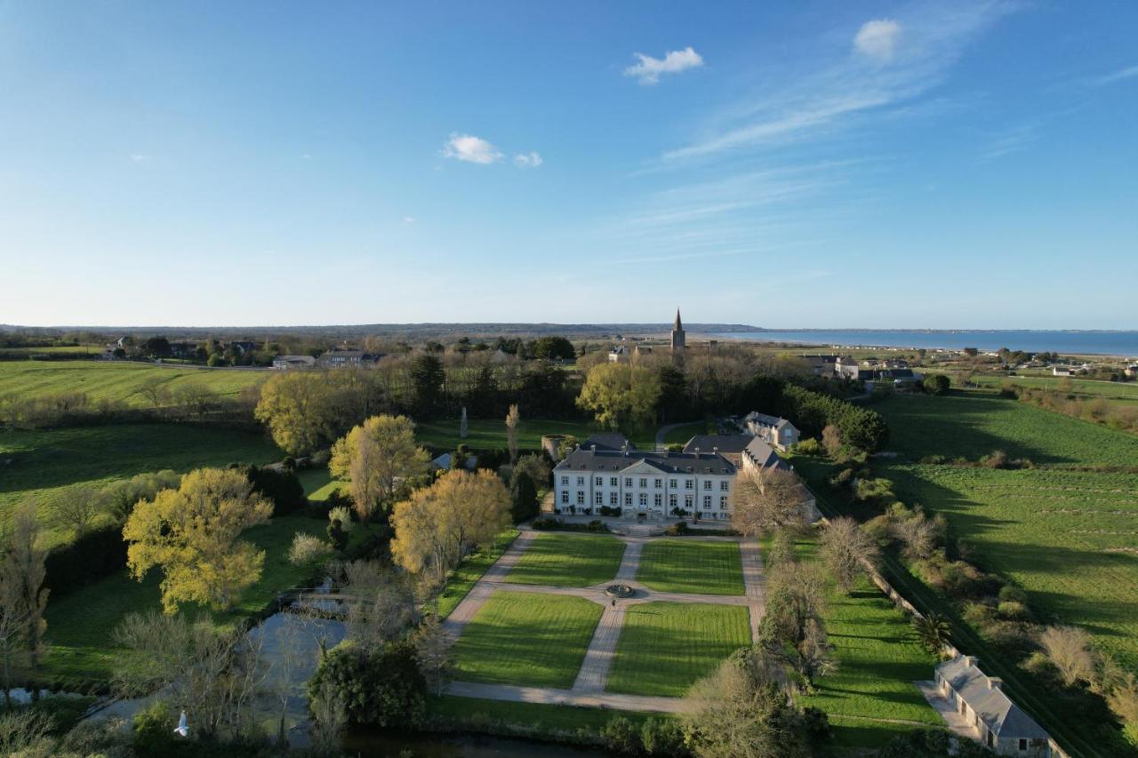 Hotel Du Chateau De Quinéville Eksteriør billede